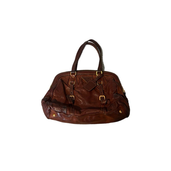 Prada Brown 2010 bag from their “Frame” series - Picture 1 of 6